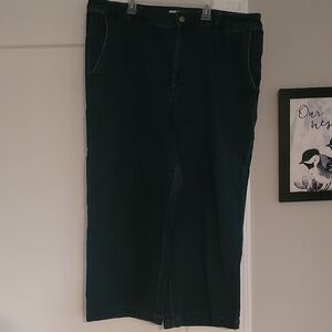 a.n.a Dark Blue Ankle & Cropped Jeans